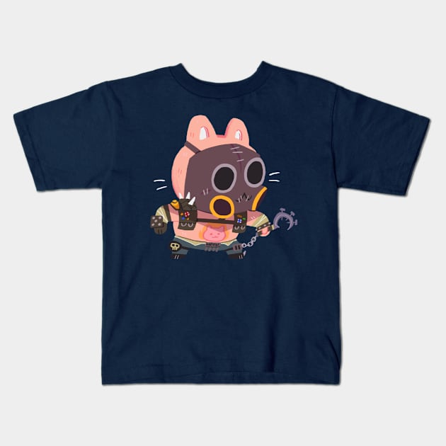 Meowverwatch - one-man apocalypse Kids T-Shirt by giraffalope